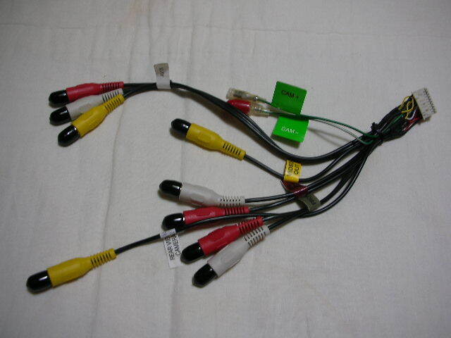 ◆中古品 KENWOOD ケンウッド ナビ RCA 拡張ケーブル◆カーステ