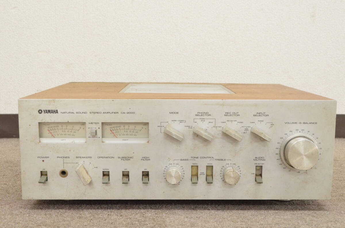 YAMAHA-CA2000 整備済み美品 Yahoo!オークション - 【禅】YAMAHA CA-2000 整備済