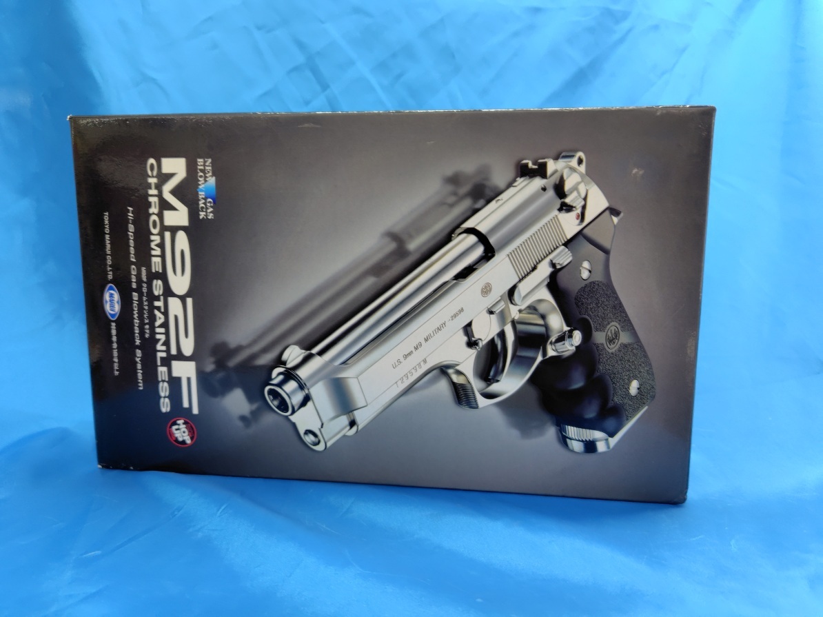 東京マルイ　M92Fガスガン　未使用 東京マルイ M92F ミリタリーモデル【エアガン・エアーガン
