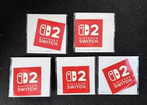 Switch2 ステッカー 5枚セット 即日発送