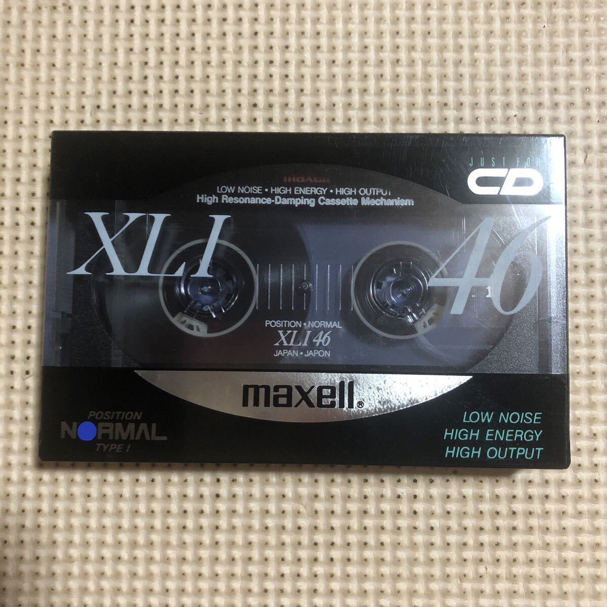 maxell XLⅠ 46 обычный позиция кассетная лента [ нераспечатанный новый товар ]##