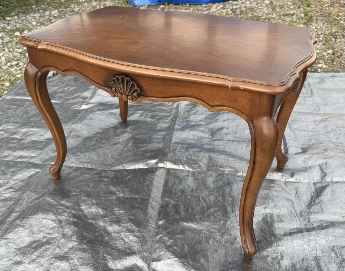 Yahoo!オークション -「カリモク テーブル 猫足」の落札相場