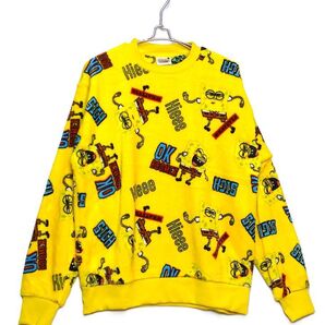 即決■★SpongeBob スポンジ・ボブ★■ふわふわトレーナー:SIZE=L