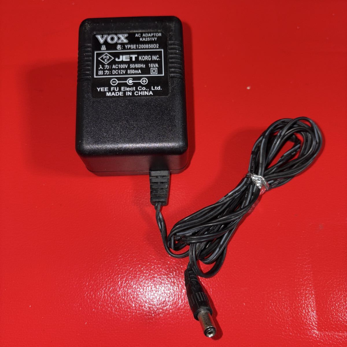 VOX 純正 AC-ACアダプター 4ピン KA161EV VOX 純正 AC-ACアダプター 4ピン KA161EV - メルカリ