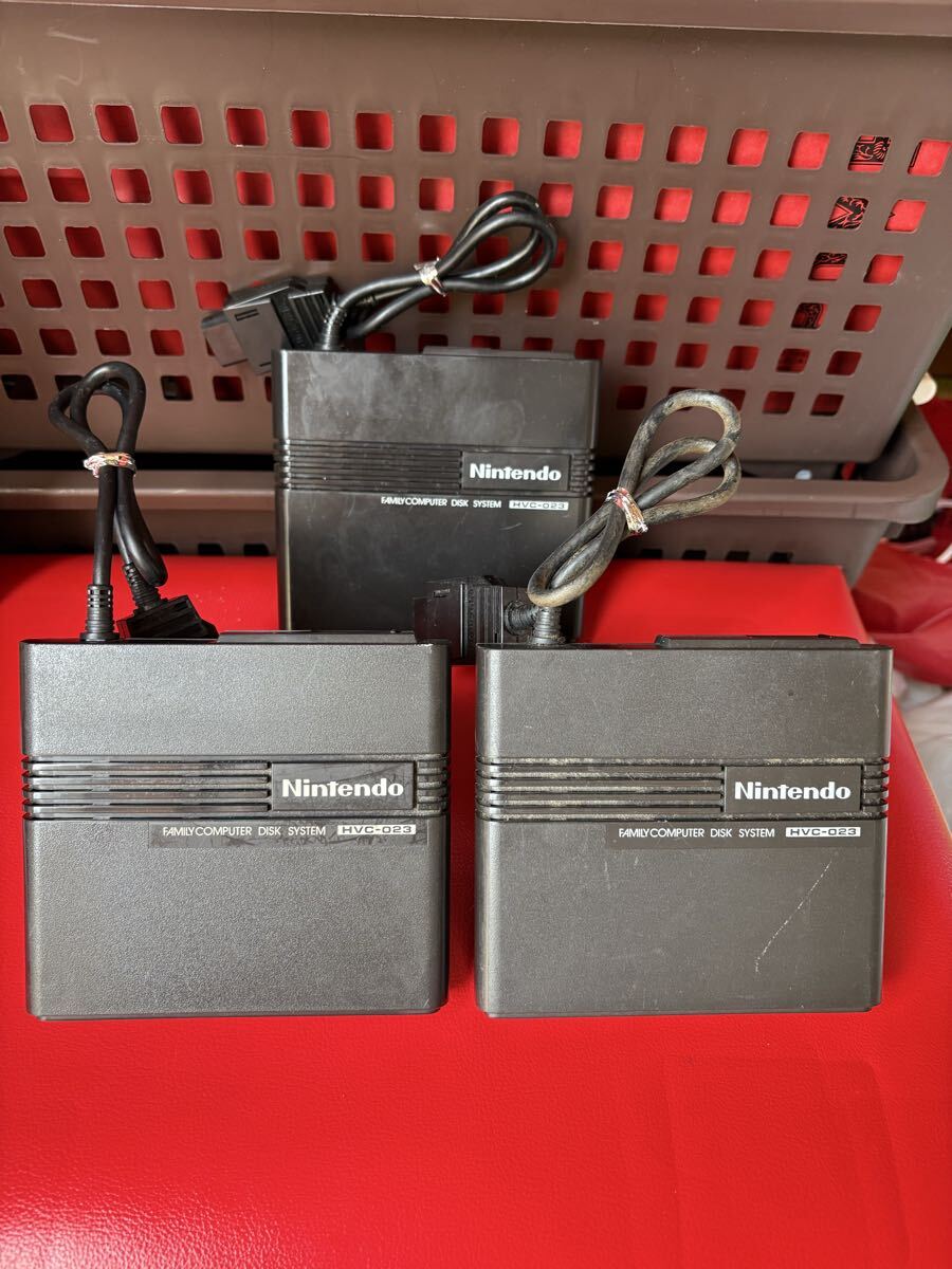 ファミコンディスクシステムまとめてバラ不可　動作確認済みですがジャンク扱い ファミコンディスクシステムまとめてバラ不可 動作確認済みです