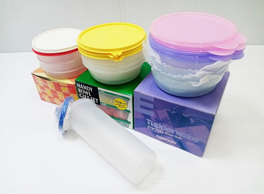 タッパーウェアセット[新品未使用] 新品未使用⁑タッパーウェア6点セット！ - メルカリ