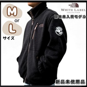 正規品 韓国限定 ノースフェイス M L リモフリース ボア ジャケット  黒 ブラックRIMO EX FLEECE JACKET NJ4FQ53J ブラック 黒