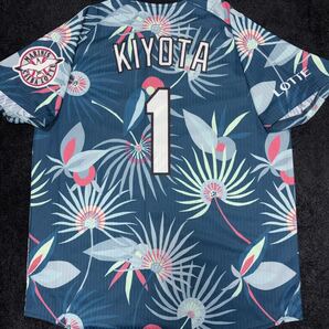 即決 送料無料 千葉ロッテマリーンズ ロッテ 清田育宏 ユニフォーム マジェスティック製 MEDIUMサイズ 昇華プリント サマー 市販品