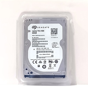14★動作良好・フォーマット済★Seagate製 500GB HDD★使用 12331時間 ★5400rpm★厚み7mm★2.5インチSATA★送料無料