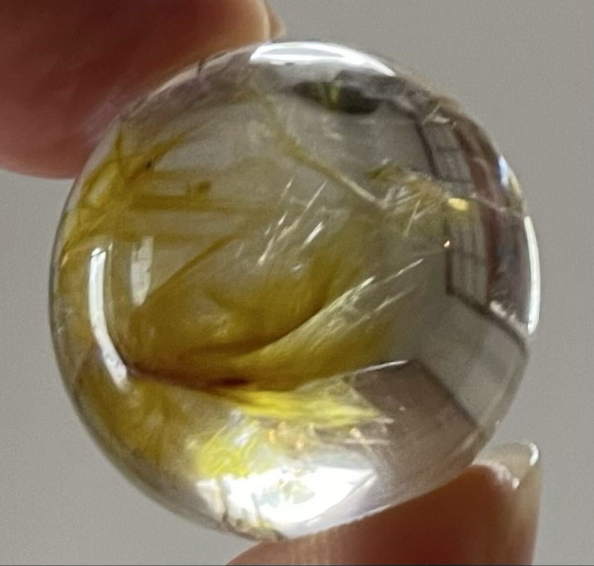 ルチルクォーツ 　タイチンルチル　パワーストーン　中古 楽天市場】□約30.4mm珠□ ゴールドルチルクォーツ