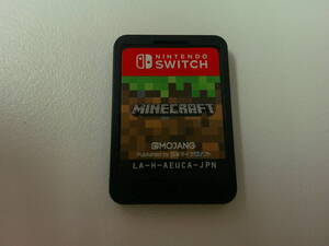 #2148 Nintendo Switch ニンテンドー スイッチソフト MINECRAFT マインクラフト ソフトのみ 中古品