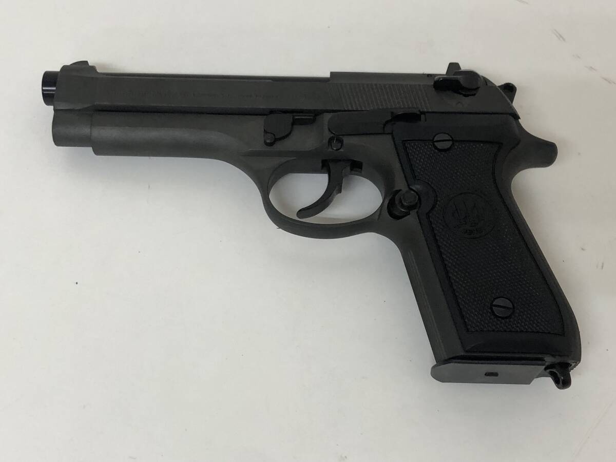 鈴木　ベレッタMOD.92 SB モデルガン　未使用 ACG/スズキ] ベレッタ M92SB ABS 発火モデルガン ヘアライン仕様