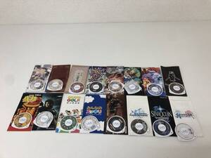 【説明欄必読】PSP ゲームソフト 16点まとめ 説明書付き ジュエルサモナー スターオーシャン ファイナルファンタジーなど A