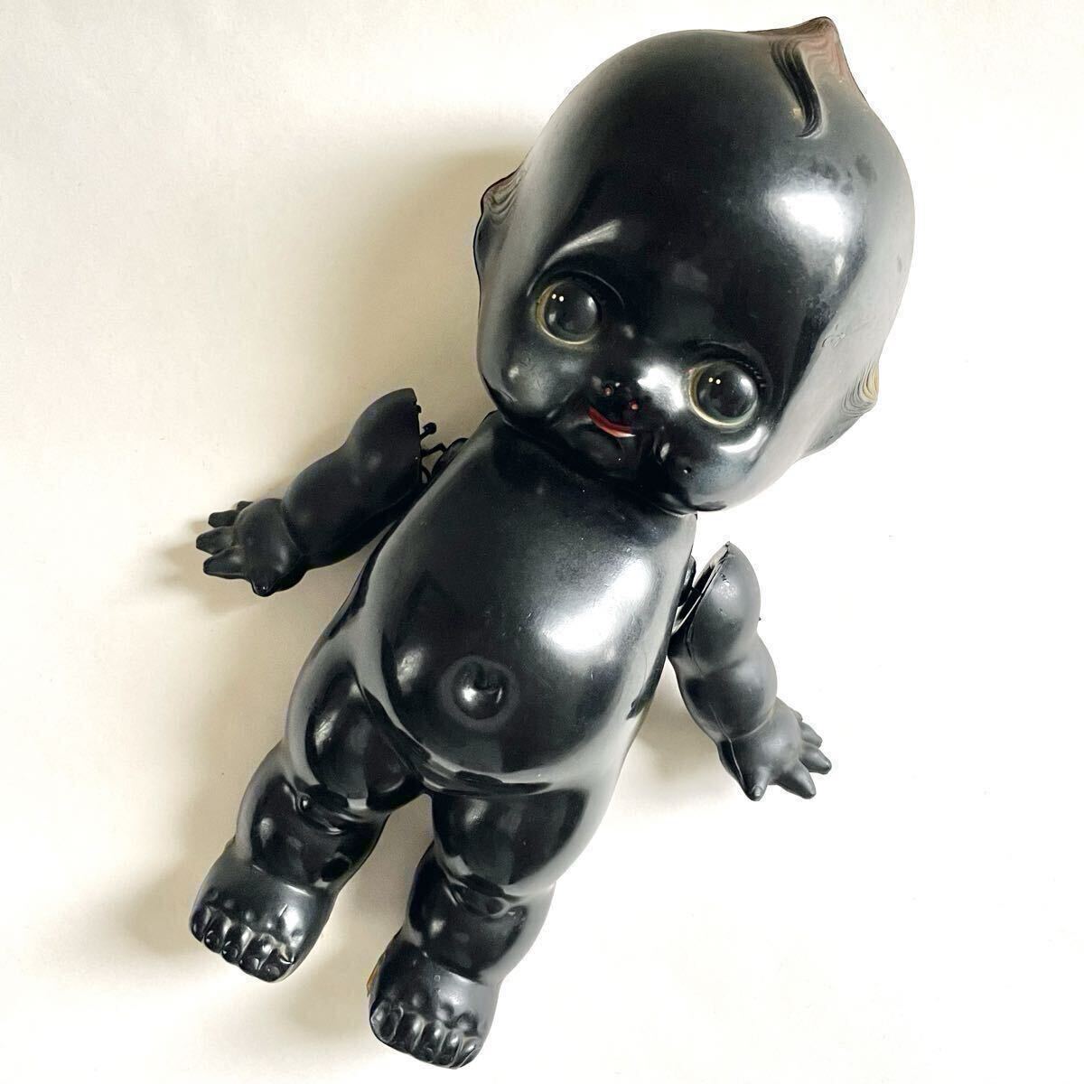 古いキューピー人形　黒　セルロイド Amazon.co.jp: 日本製 キューピー 人形 黒 ブラック セルロイド
