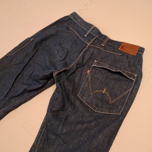 EDWIN E-FUNCTION E2005 ジーンズ 立体裁断 3D デニム ジーパン エドウィン 日本製 濃紺 34