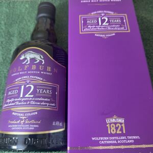 ウルフバーン 12年 46% 700ml ハイランド ウイスキー