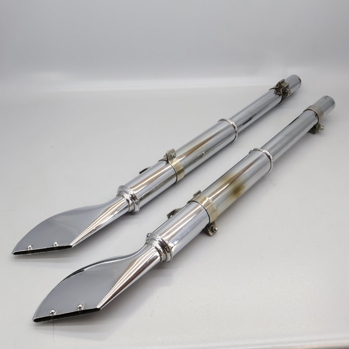 キング　ハーレー　ショベル　フィッシュテール 楽天市場】フィッシュテール（マフラー｜パーツ）：バイク用品