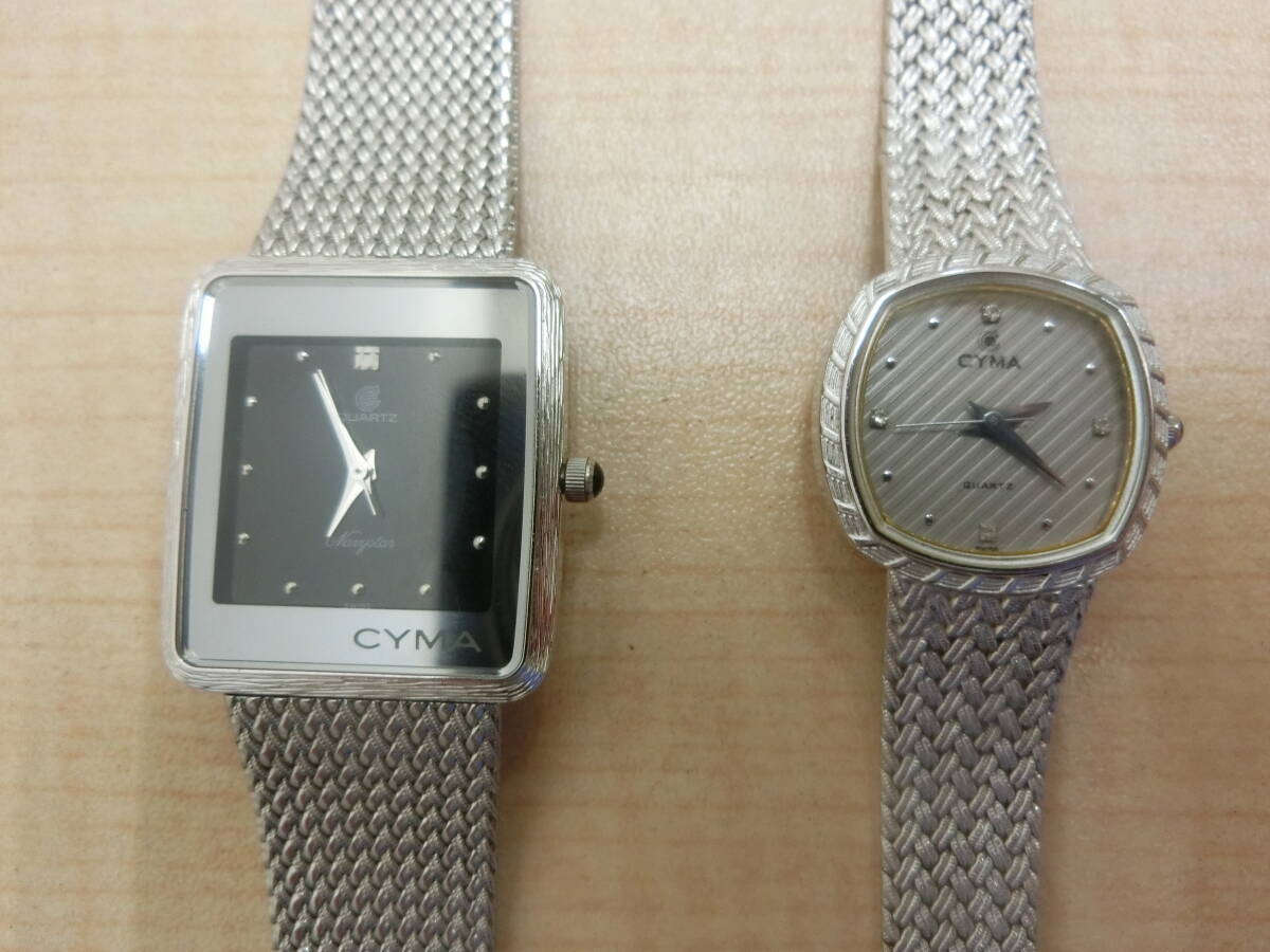 Yahoo!オークション -「cyma 時計」(ブランド腕時計) の落札相場