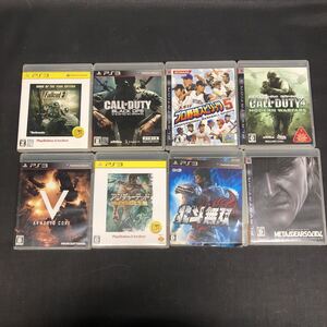 Y2402 【 プレステ3 ソフト まとめて 】プロスピ5 COD4 COD BLACK OPS メタルギアソリッド4 北斗無双 プレイステーション3