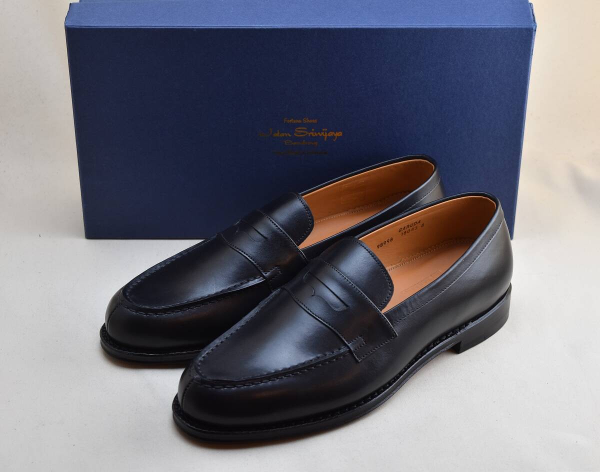 ジャラン スリウァヤ　デッキシューズ　新品未使用品箱付　サイズ7 ジャランスリウァヤ レザーデッキシューズ 7.5(26.5cm) 新品未