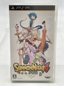 R1-21【未検品】PSP サモンナイト4 SUMMON NIGHT 4