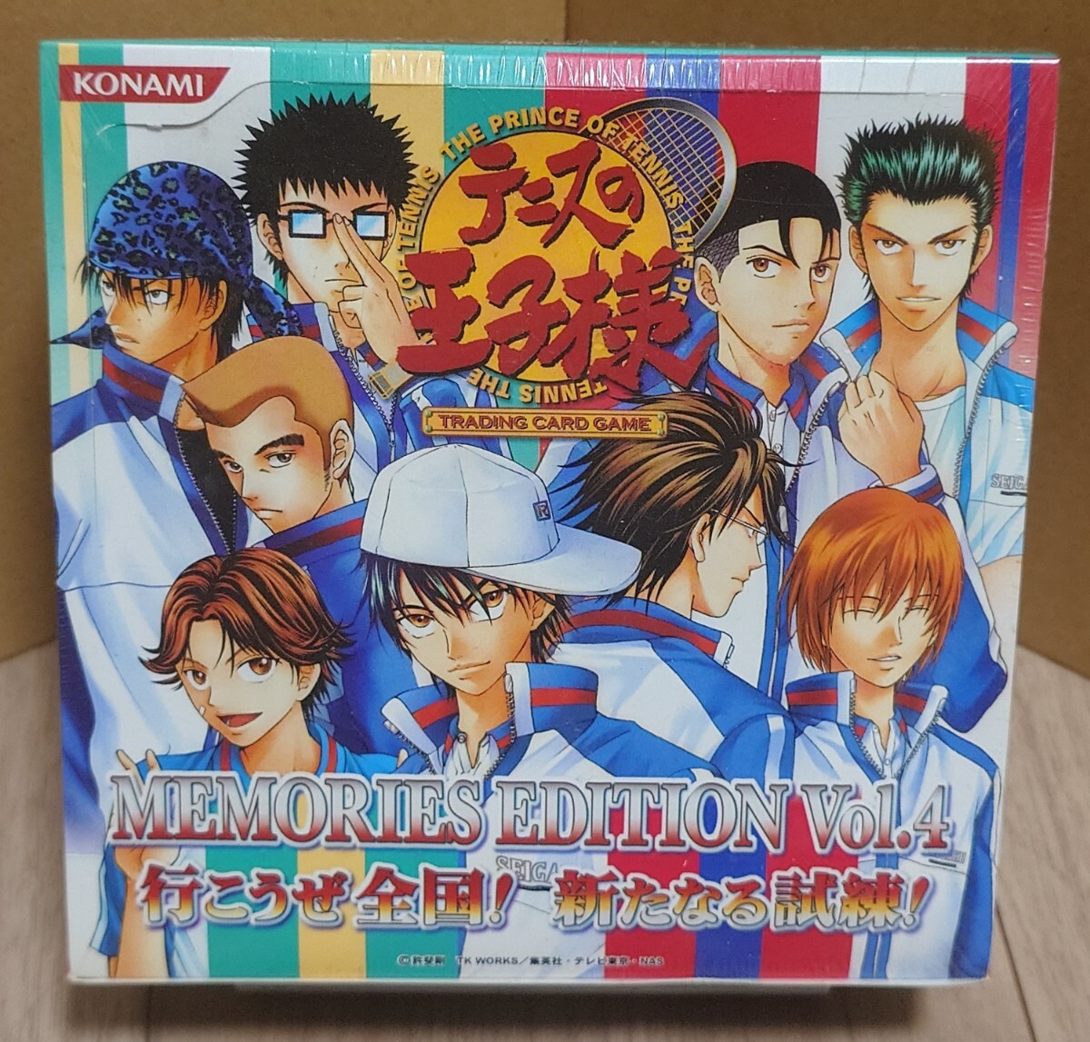 テニスの王子様　TCG 中扉絵等　カード　セット　テニプリ 越前 他 パック TCG紹介：テニスの王子様｜名もなき人