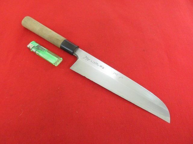 【新品・未使用】有次　登録　出刃包丁　5寸（但し書き必読） 出刃包丁 白鋼 霞 水牛柄 5寸（150mm） | 刃物の老舗 本家かね惣