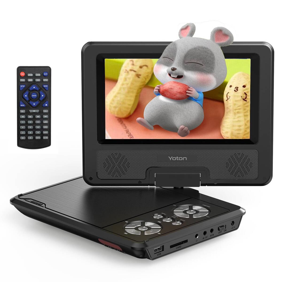 DVD プレイヤー ミニ サイズ 新品 未使用 Amazon | ミニDVDプレーヤー 1080PサポートFELEMAN DVD/CD再生