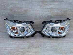 状態良 H A3 ワゴンR スティングレー MH34S MH44S 純正 ヘッドライト 左右 ヘッドランプ HID 電動レベライザー付 光軸 KOITO 100-59271