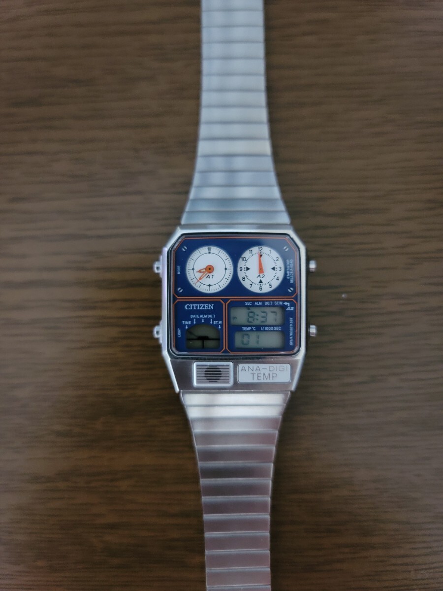 ✨未使用同様★極美品✨CITIZEN　デジアナ　メンズ腕時計 Yahoo!オークション - 【デッドストック】 未使用品 シチズン