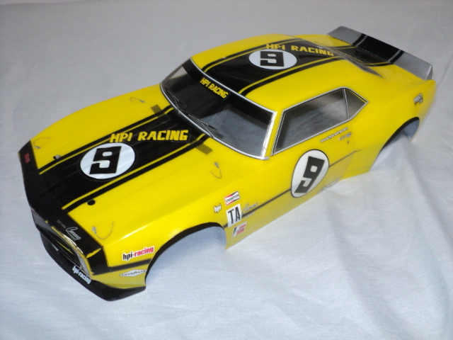1/10 ラジコン ボディ hpiカマロ HPI Racing「1968 Chevrolet Camaro ボディ」登場|ラジコンもん