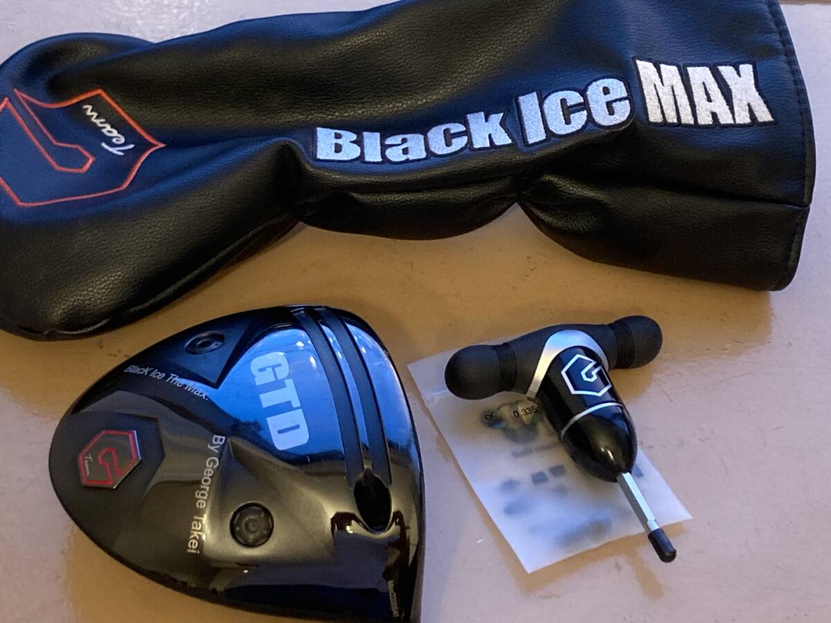 【ドライバーヘッド】 GTD Black Ice The MAX ヘッドカバー付 GTD ブラックアイス ザ・マックス ドライバー [gtdbimaxd