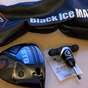 キレイ GTD Black Ice The MAX ドライバー ヘッドカバー&レンチ&純正ネジ付き