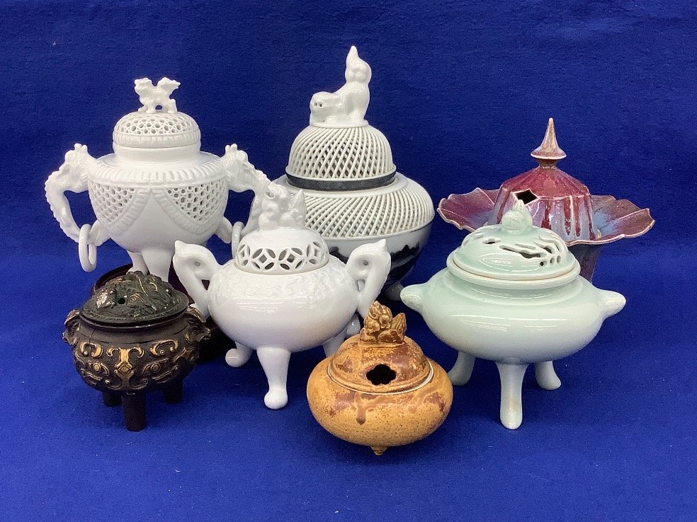 香炉　有田焼　アンティーク 香炉の通販｜有田焼の香炉 - お香専門店 香源