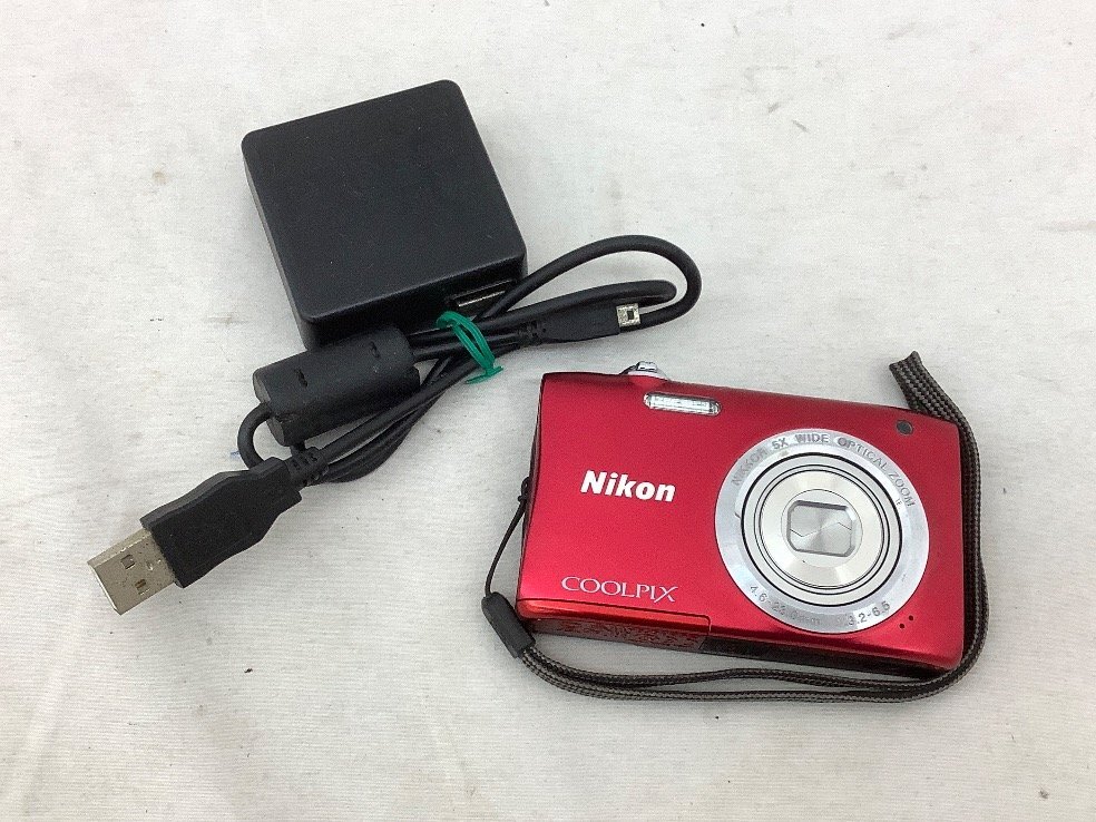 【美品】Nikon COOLPIX S2900 レッド　動作確認済 Amazon | Nikon デジタルカメラ COOLPIX S2900 5倍ズーム 2005万