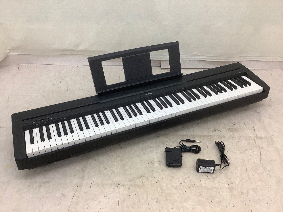 美品　電子ピアノ　ヤマハ　YAMAHA P-45B 2024年製　本体 Amazon.co.jp: ヤマハ YAMAHA 電子ピアノ Pシリーズ 88鍵盤