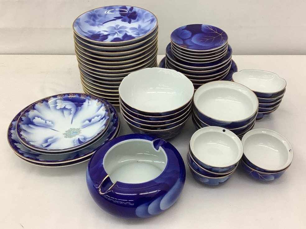 1880 深川製磁　牡丹金ミル　皿　5客　金彩　未使用 1880 深川製磁 牡丹金ミル 皿 5客 金彩 未使用 1880 深川製磁 牡丹金