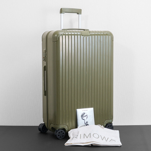 RIMOWA リモワ Essential Check-IN L エッセンシャル チェックインL 85L 4輪 TSAロック カクタス オリーブグリーン スーツケース キャリー