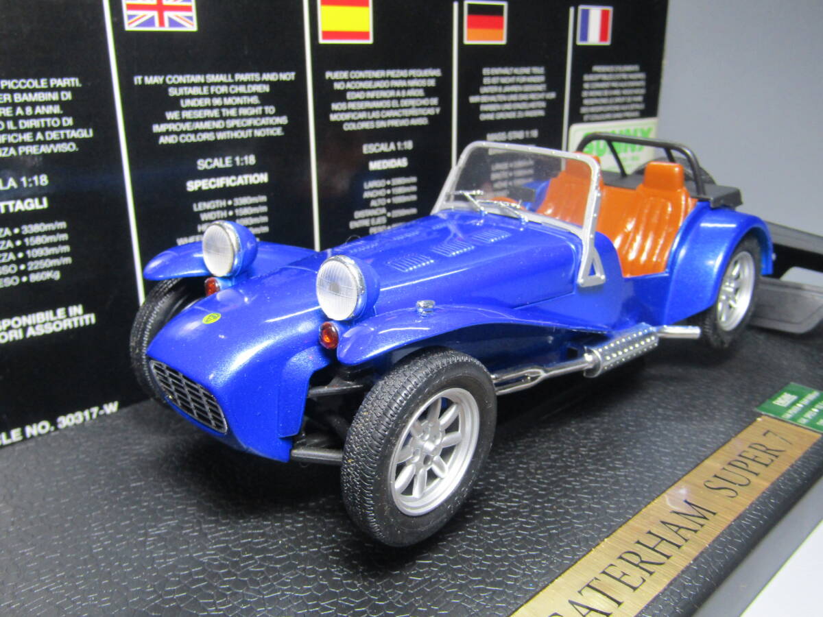 1/18 京商 ケータハム スーパーセブン BDR プリズナー仕様 1/18 京商 ケータハム スーパーセブン BDR プリズナー仕様 1/18