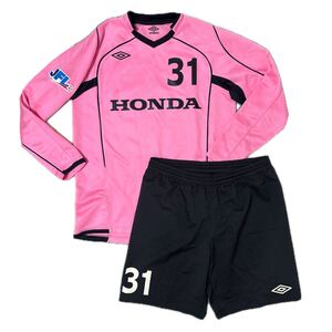 Honda FC предметы снабжения Kawaguchi Gou история верх и низ в комплекте форменные брюки не продается реальное использование JFL J Lee g выставить Honda FC Iwata восток средняя школа Kinki университет