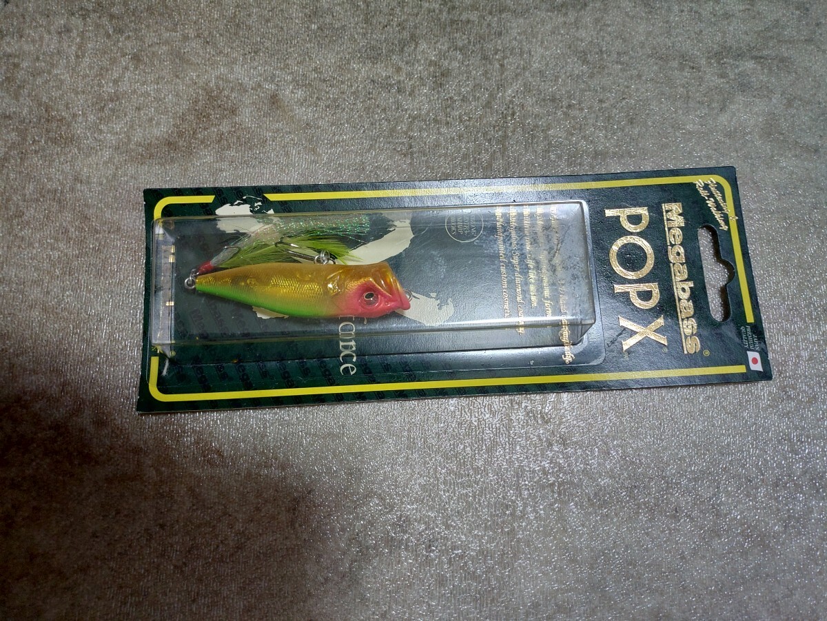 メガバス ito ポップX クリスタルライムフロッグ 新品未開封 リスペクトカラー3rdステージ（第30弾）CRYSTAL LIME FROG