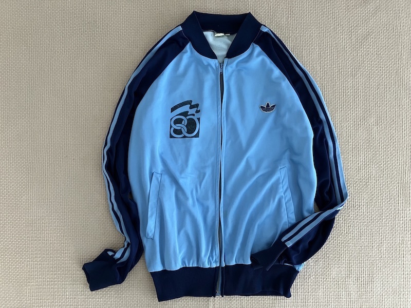 adidas アディダス ジャージ Mサイズ西ドイツ製ビンテージ 80s 曜日割引対象外】 アディダス adidas 80s 西ドイツ製 OPTiジップ