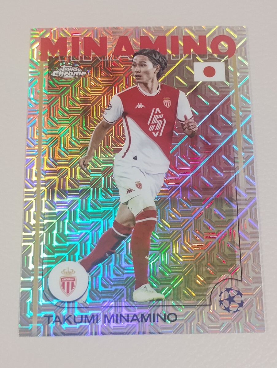 1/1 世界で1枚！ 南野拓実 topps plate サッカーカード 1/1 世界で1枚！ 南野拓実 topps plate サッカーカード 1/1 世界で