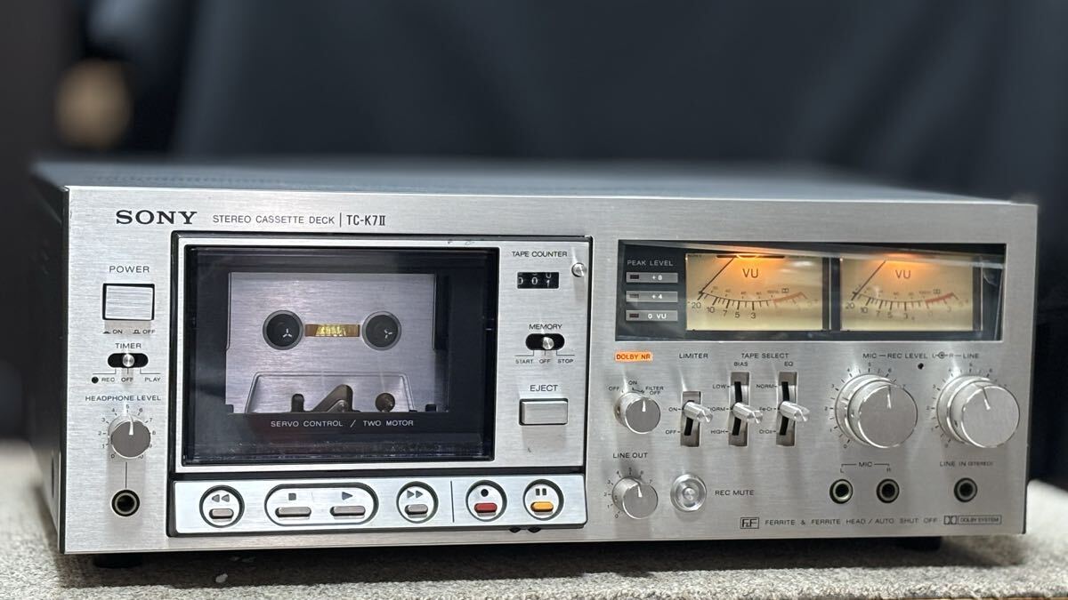 SONY　ソニー　カセットデッキ　ＴＣ－Ｋ７Ⅱ　整備品 Yahoo!オークション -「tc-k7Ⅱ」の落札相場・落札価格