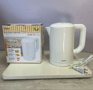 Дешевый старт! Доставка включена! Электрический чайник Ramin PO-323 Нагрев горячей воды dretec DRETEC DRETEC 1.0L ELECTRIC KETTLE С инструкцией по эксплуатации ☆.