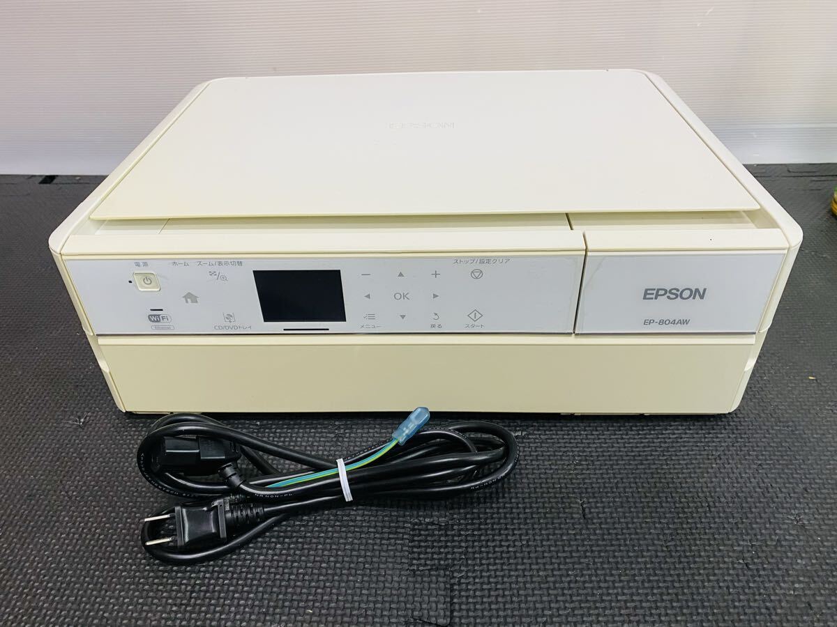 ジャンク品　EPSON EP-804AW インクジェットプリンター EPSON EP-804AW インクジェットプリンター【ジャンク品
