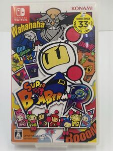 ☆ 任天堂 Nintendo Switch ニンテンドー スイッチソフト SUPER BOMBERMAN R スーパーボンバーマンR ケース付き