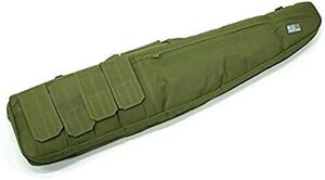 【送料無料!】ライフル 電動 ガンケース 120cm マシンガン サバゲー ミリタリー コンバット タクティカル (アーミーグリーン)