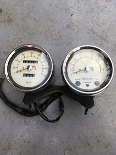 Yahoo!オークション -「sr400純正スピードメーター」(自動車