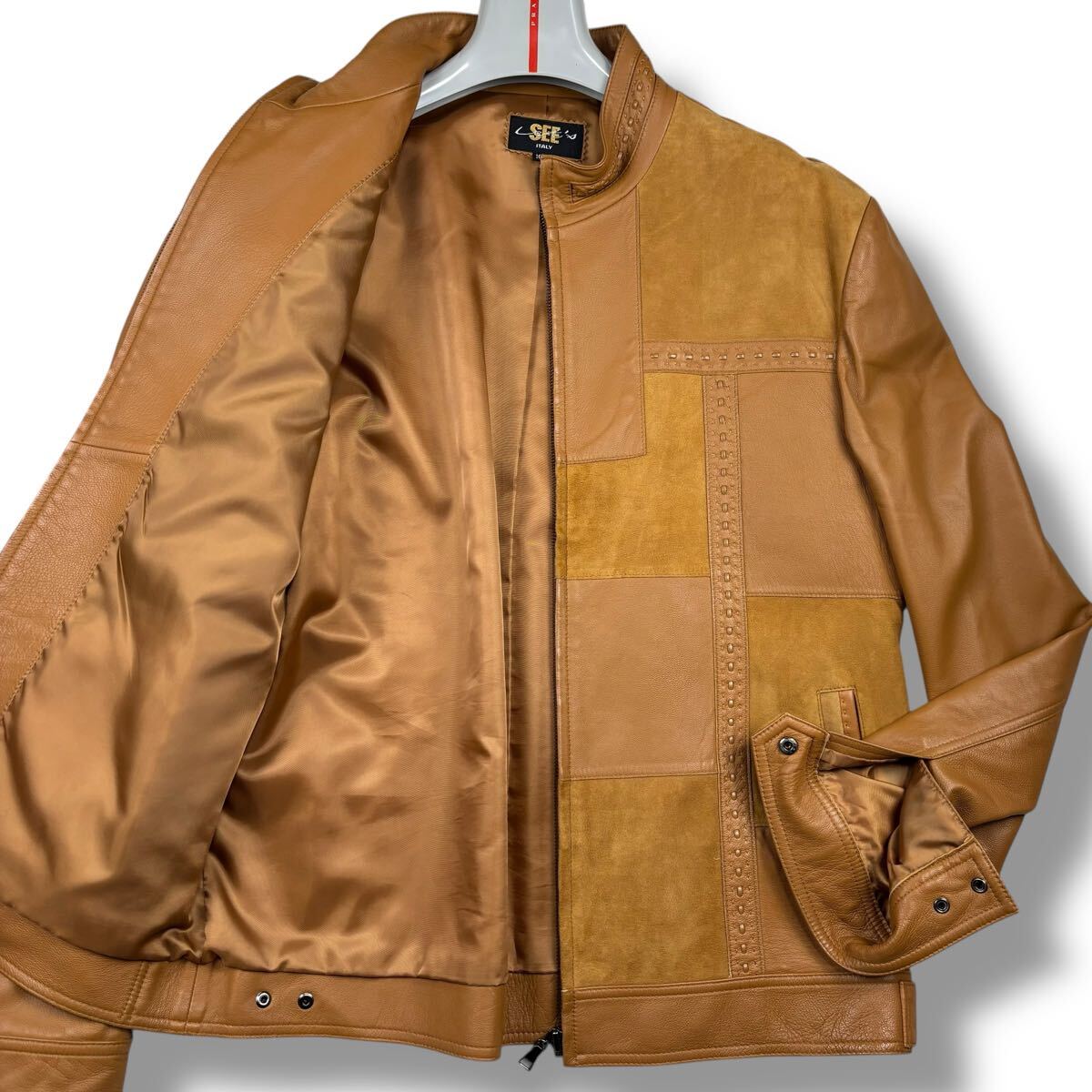 イタリア製ユーロ古着【レザージャケット】スエード 革ジャン メンズ3XL 楽天市場】00s OLD GAP 本革 スエード レザー トラッカー